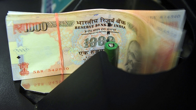 Indian currency (INDRANIL MUKHERJEE/AFP/Getty Images)