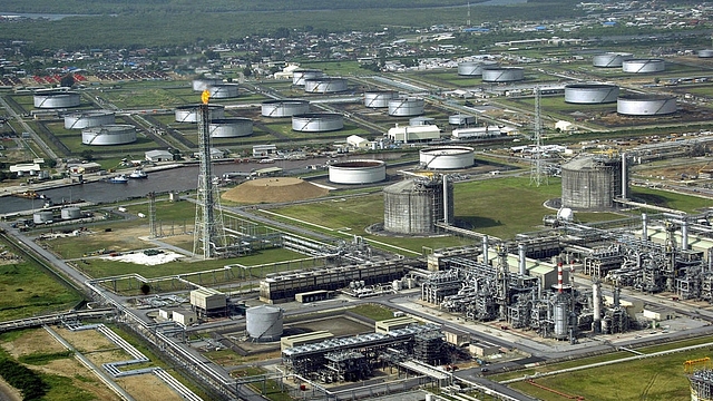 Shell’s oil and gas terminal on Bonny Island in southern
Nigeria’s Niger Delta. Photo credit: PIUS UTOMI EKPEI/AFP/GettyImages