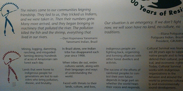 Exhibits on Kuna People, Peabody Museum of Archaeology and Ethnology, Harvard University
