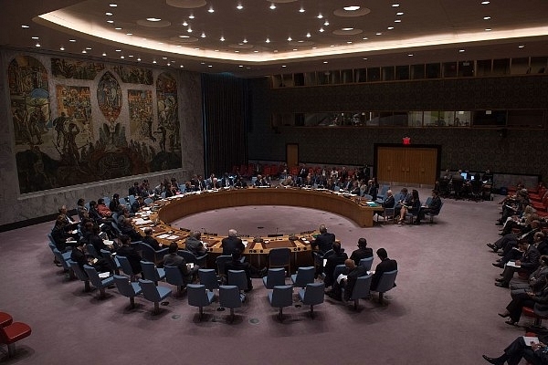 A view of a United Nations Security Council meeting in New York. (BRYAN R SMITH/AFP/Getty Images)