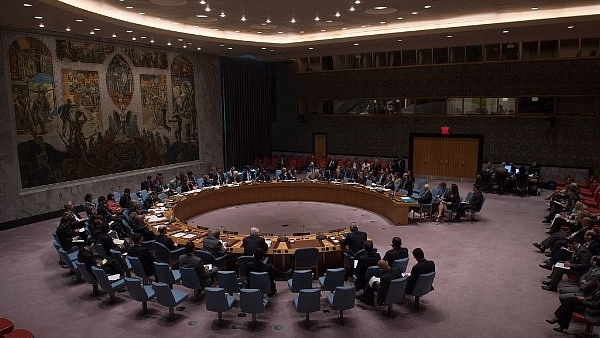 A view of a United Nations Security Council meeting in New York (BRYAN R. SMITH/AFP/Getty Images)