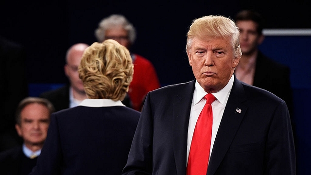 Donald Trump at the presidential debate (Saul Loeb-Pool/Getty Images)