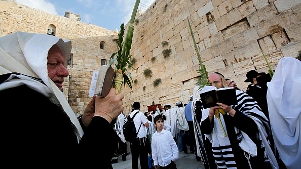 The Wailing Wall in Jerusalem.&nbsp;