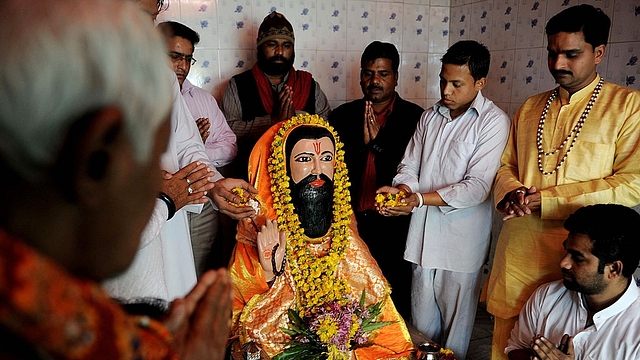 Guru Ravidas worship (NARINDER NANU/AFP/Getty Images)