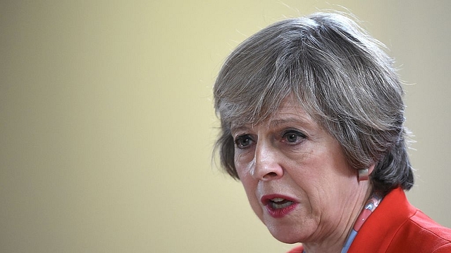 British Prime Minister Theresa May (STEPHANE DE SAKUTIN/AFP/Getty Images)