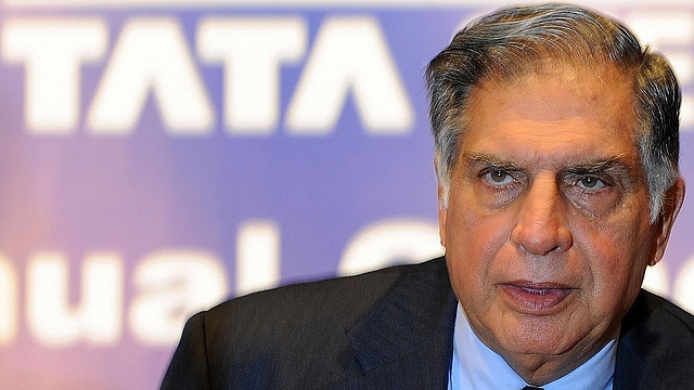 Ratan Tata was also one of the early investors in Ola’s parent company, ANI Technologies,  in July 2015. (Photo Credit: INDRANIL MUKHERJEE/AFP/Getty Images)