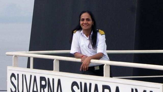 
						Captain Radhika Menon.
					(Courtesy IMO)
					


