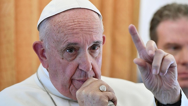 Pope Francis (ETTORE FERRARI/AFP/Getty Images)