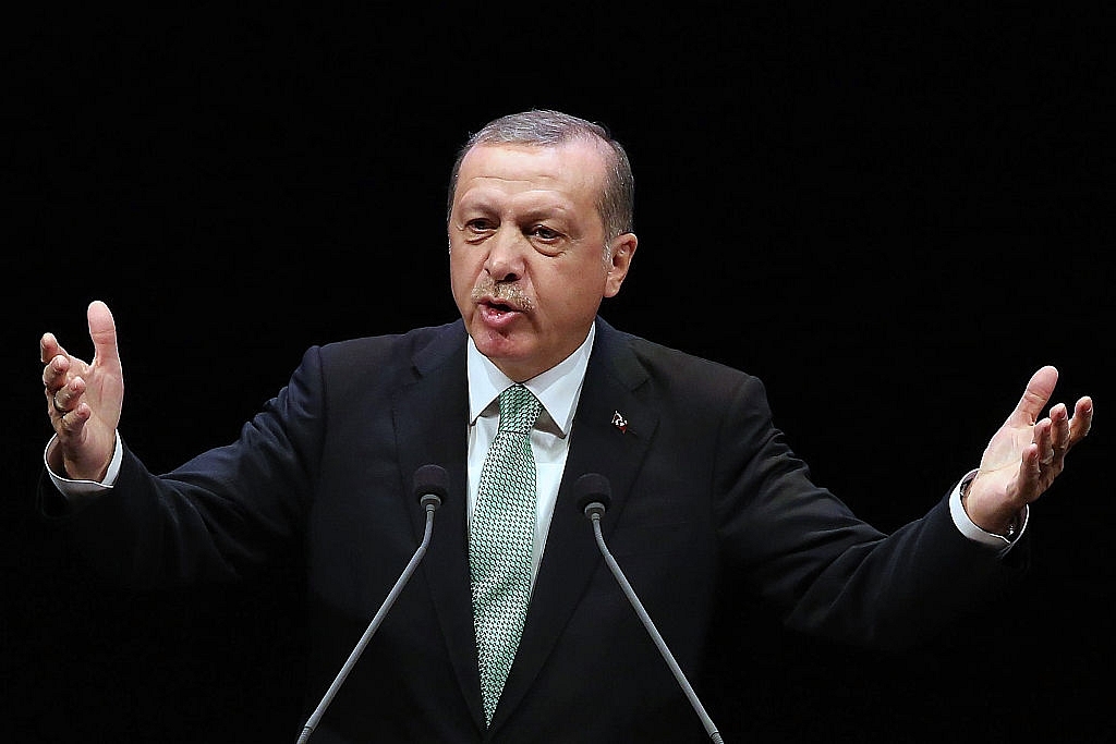 Erdogan Shows Himself Up As Little More Than A Blackmailing Thug; India Should Back The Kurds