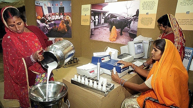 A dairy centre in Rajasthan (ARKO DATTA/AFP/Getty Images)