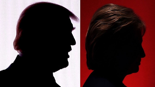 Donald Trump and Hillary Clinton (DESK/AFP/Getty Images)