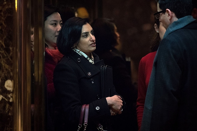 
Seema Verma, president and founder of 
SVC Inc. Photo credit: Drew Angerer/GettyImages 

