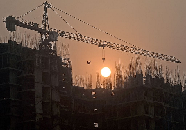 An under construction apartment (PRAKASH SINGH/AFP/Getty Images)