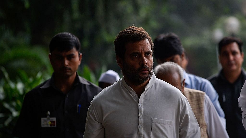 Congress Party resident Rahul Gandhi (CHANDAN KHANNA/AFP/Getty Images)