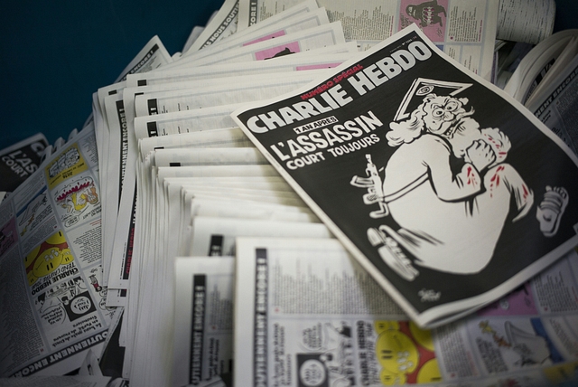 Charlie Hebdo, 4 January 2016 Edition (Photo:  MARTIN BUREAU/AFP/Getty Images)