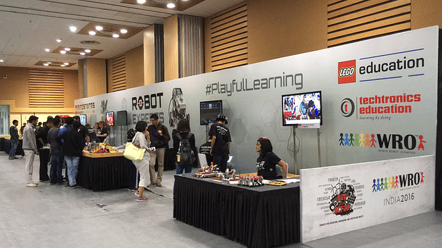 Participants at the championship. Photo credit: World Robot Olympiad/Twitter