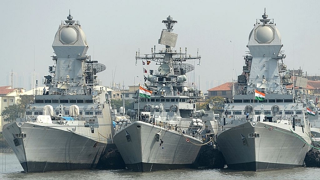 The Indian Navy is in urgent need of anti-submarine warfare helicopters. (INDRANIL MUKHERJEE/AFP/GettyImages)