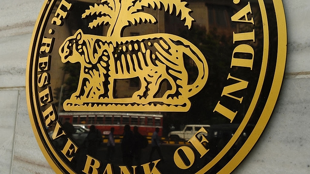 The RBI logo (PUNIT PARANJPE/AFP/Getty Images)