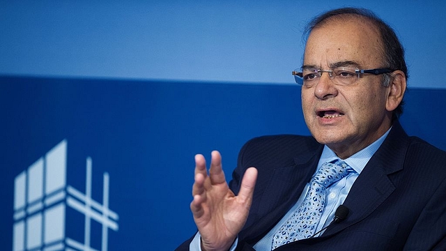 Finance Minister Arun Jaitley (PAUL J. RICHARDS/AFP/Getty Images)