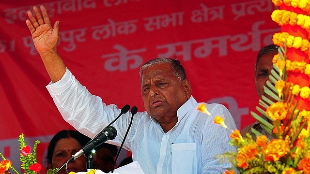  Samajwadi Party Chairman Mulayam Singh Yadav (Sanjay Kanojia/AFP/Getty Images)