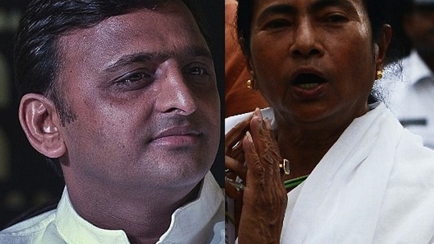 Akhilesh Yadav and Mamata Banerjee&nbsp;