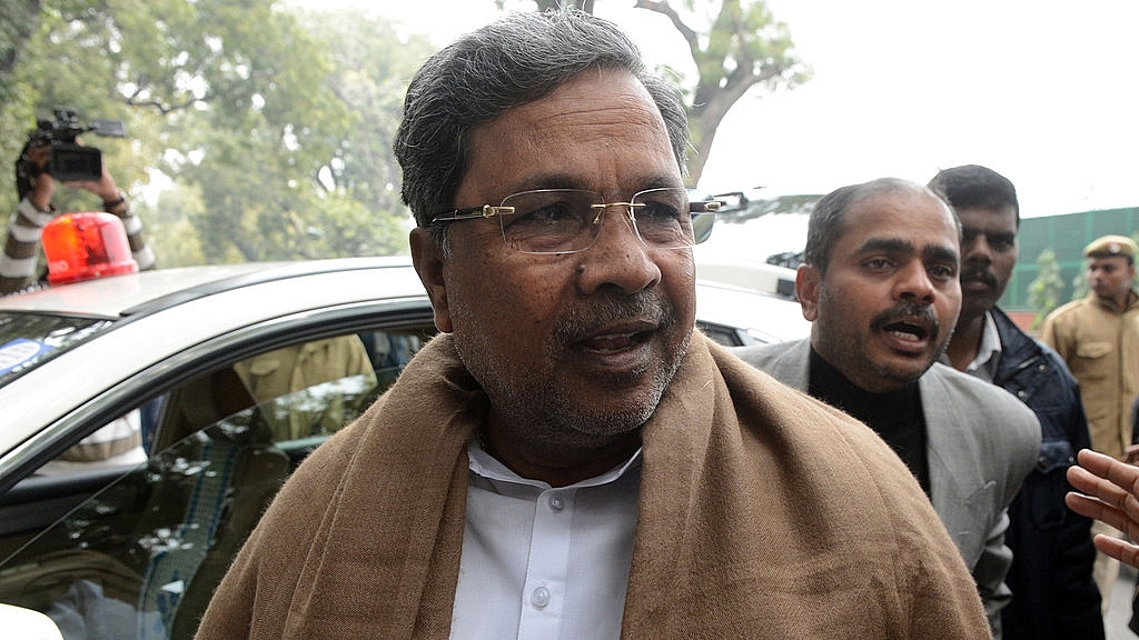 Karnataka Chief Minister Siddaramaiah