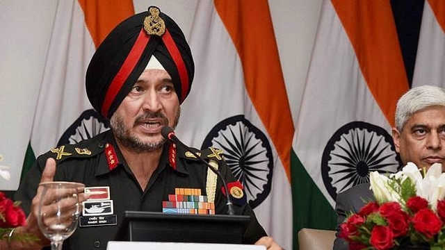 Lt Gen Ranbir Singh. Photo credit: PTI