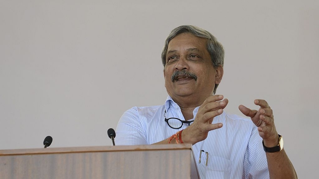 Manohar Parrikar (SAM PANTHAKY/AFP/Getty Images)