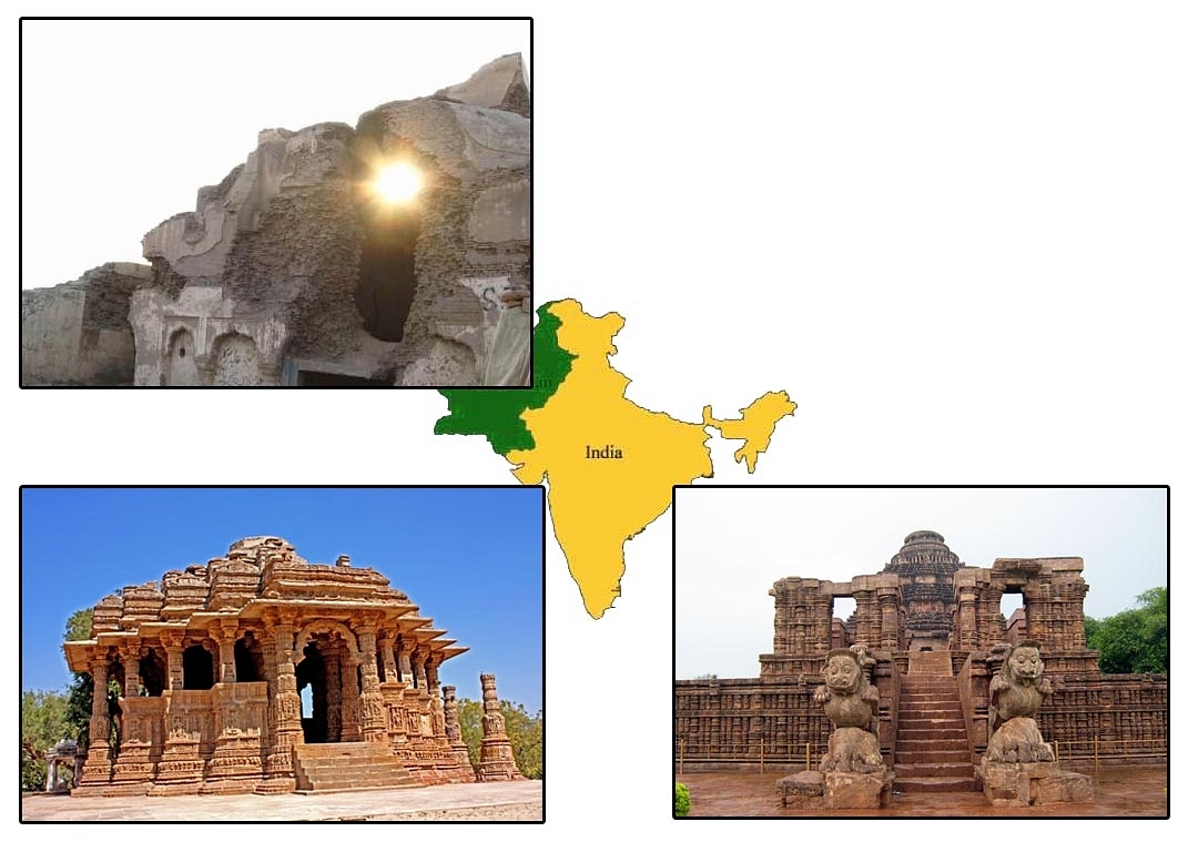Pan-Indian sun temples attributed to Samban, the bear-clan son of Krishna