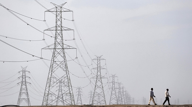 Distribution line in Haryana. 