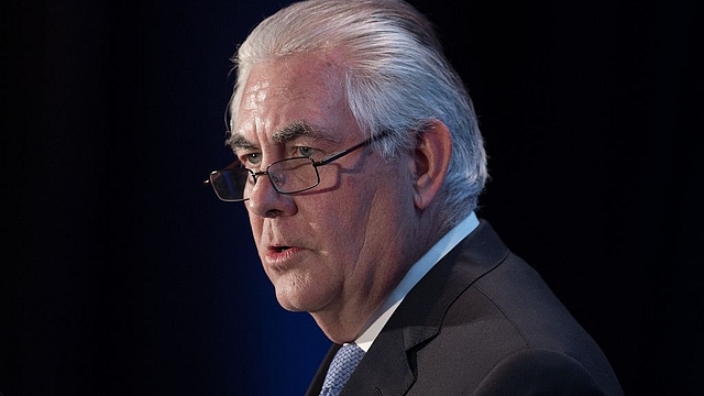 Exxon Mobil chairman and CEO Rex Tillerson (NICHOLAS KAMM/AFP/Getty Images)