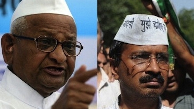 Anna Hazare and Arvind Kejriwal