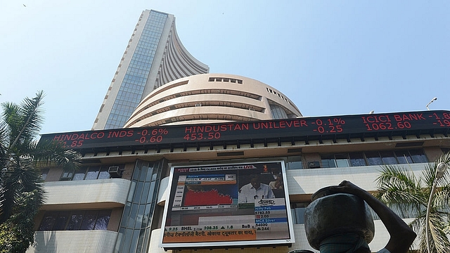 The Bombay Stock Exchange in Mumbai. (INDRANIL MUKHERJEE/AFP/GettyImages)