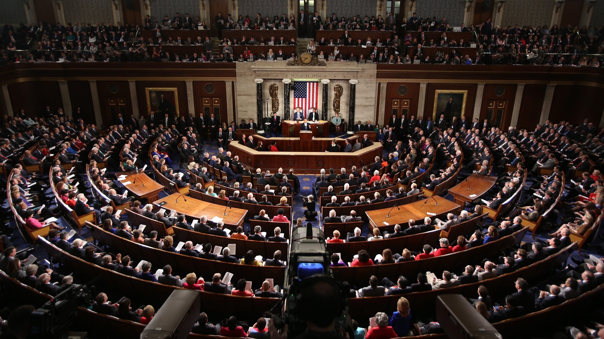 A joint session of the US Congress. Picture credit: 

Washington Report Archives