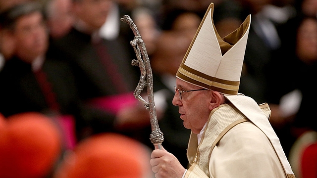 Pope Francis. Photo credits: Franco Origlia/Getty Images