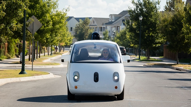 
Self-driving car prototype. (Waymo)

