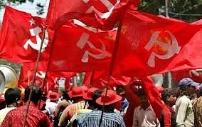 Communists during a rally in Kerala