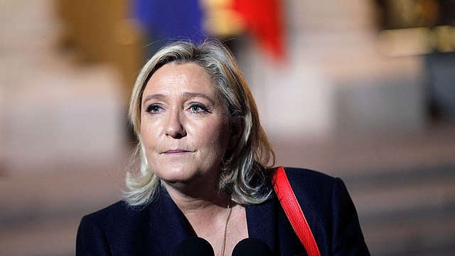 French leader of the French far-right party Front National Marine Le Pen. (Thierry Chesnot/GettyImages)