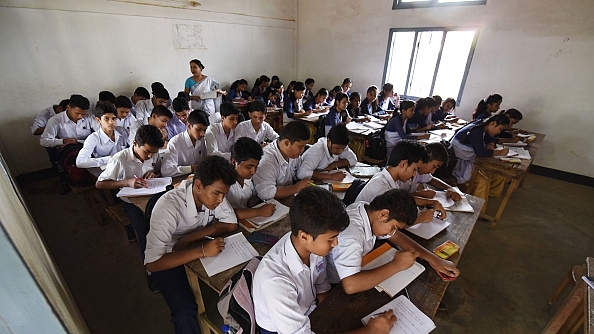 Students taking a test. (Swarajya File Photo)