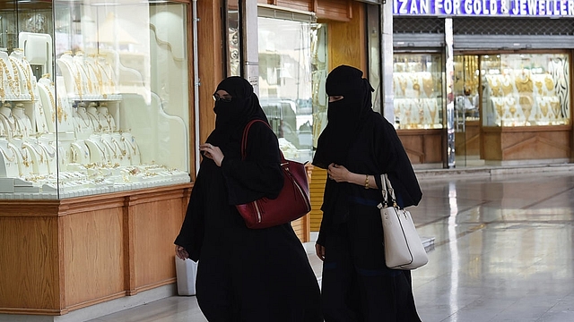 Saudi women. (FAYEZ NURELDINE/AFP/Getty Images)&nbsp;