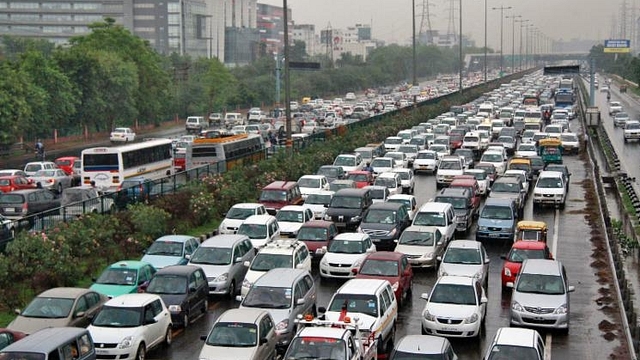 The number of cars rising on India’s roads.