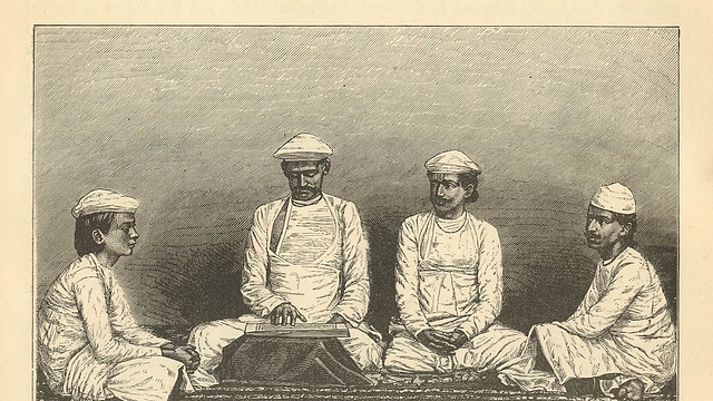 

“Brahmins of Bengal,” from ‘The World: its Cities and Peoples’, by W. W. Birdsall, 1892 (Wikimedia Commons)