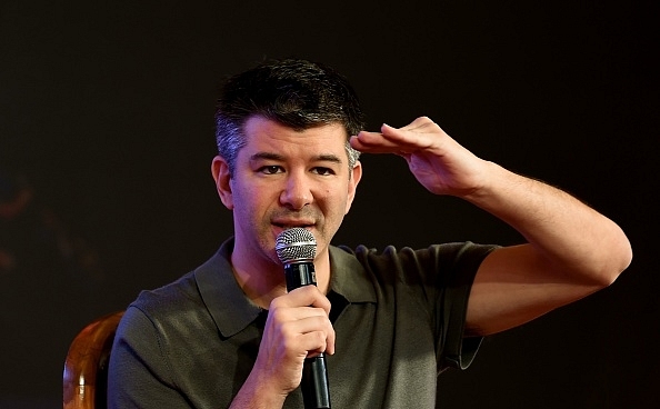 Travis Kalanick. (MONEY SHARMA/AFP/Getty Images)