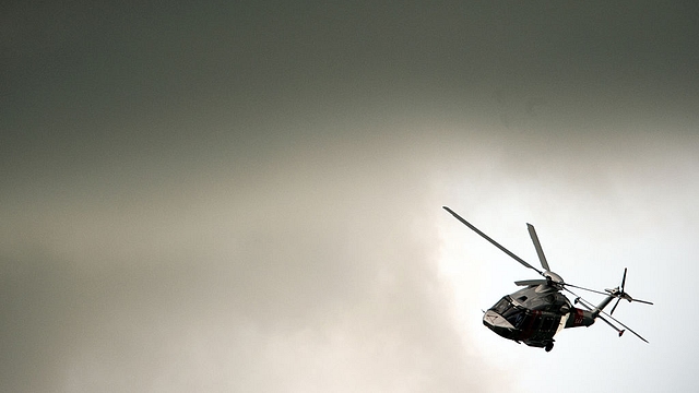 An AgustaWestland helicopter (ADRIAN DENNIS/AFP/Getty Images)