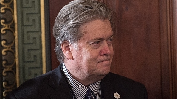 White House chief strategist Steve Bannon (NICHOLAS KAMM/AFP/Getty Images)