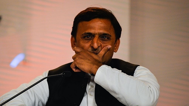 Samajwadi Party chief Akhilesh Yadav  (CHANDAN KHANNA/AFP/GettyImages)