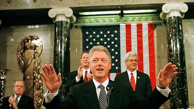 

US President Bill Clinton (JOE MARQUETTE/AFP/Getty Images)