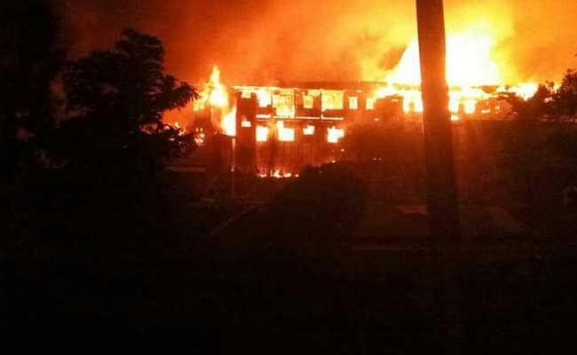 Protesters Set Ablaze Government Offices In Kohima

