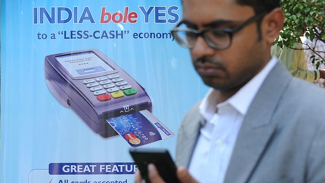 Cashless economy? (INDRANIL MUKHERJEE/AFP/Getty Images)