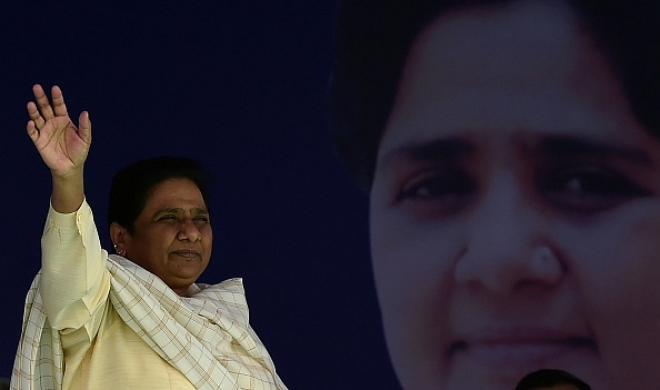 Mayawati. (MONEY SHARMA/AFP/GettyImages)